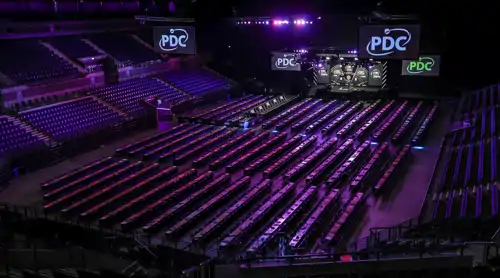 Die leere Halle in Liverpool