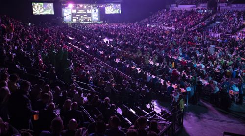 Volles Haus in der The FlyDSA Arena, Sheffield