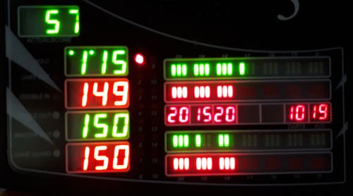 Display E-Dartscheibe
