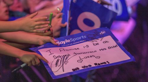 180er Darts-Schild