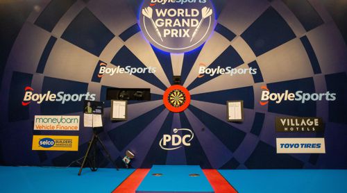 Die Bühne des World Grand Prix 2023