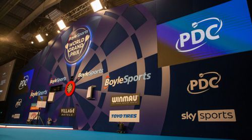 Bühne PDC World Grand Prix 2024