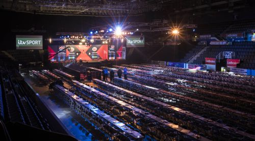 Die Braehead Arena in Glasgow ist zum dritten Mal Austragungsort der World Series of Darts Finals
