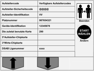 Dartautomat Aufsteller