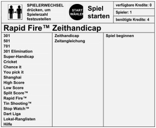 Dartautomat RapidFire