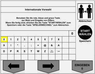 Internationale Vorwahl