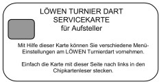 Löwen Servicekarte