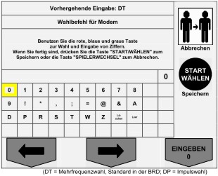 Mehrfrequenzwahl Impulswahl