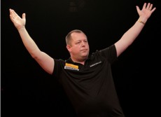 Mervyn King beim Players Championship 2011