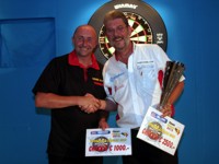 James Wilson und Martin Adams bei den Belgien Open 2013