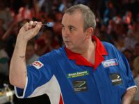 Phil Taylor beim zweitwichtigsten Turnier der Professional Darts Corporation, dem World Matchplay