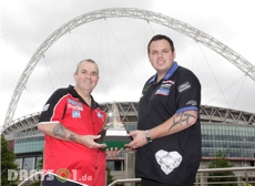 Phil Taylor und Adrian Lewis