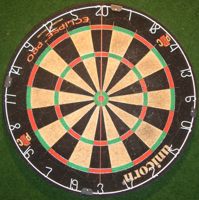 Dartboard Unterteilung