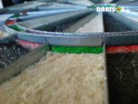 Dartscheibe Verschleiß